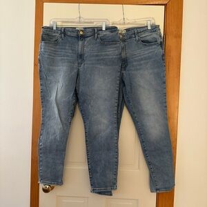 BUNDLE Universal Thread Skinny Jeans 16 SHORT